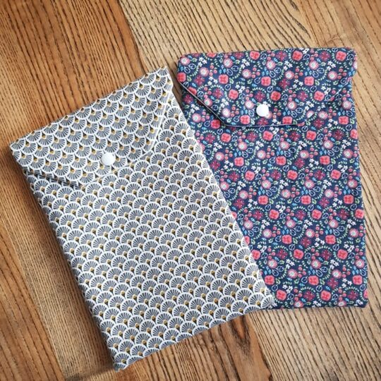 Pochette livre et liseuse