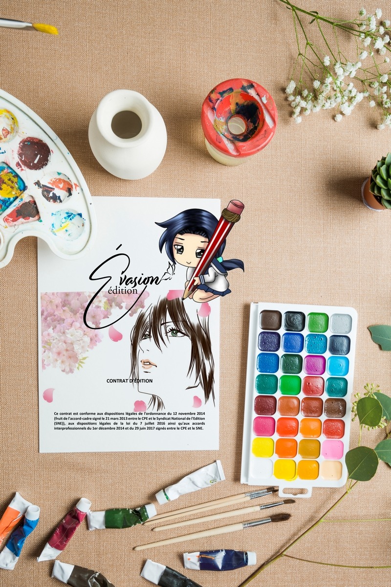 illustratrice chez évasion éditions