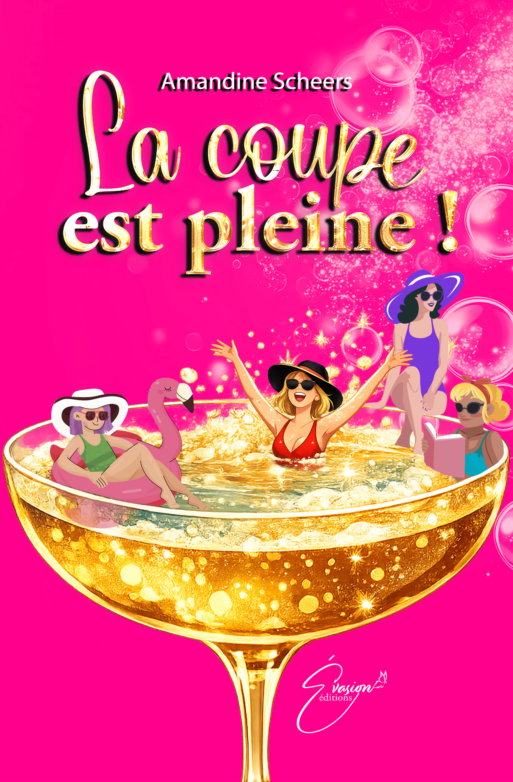 la coupe est pleine Amandine Scheers chez évasion éditions