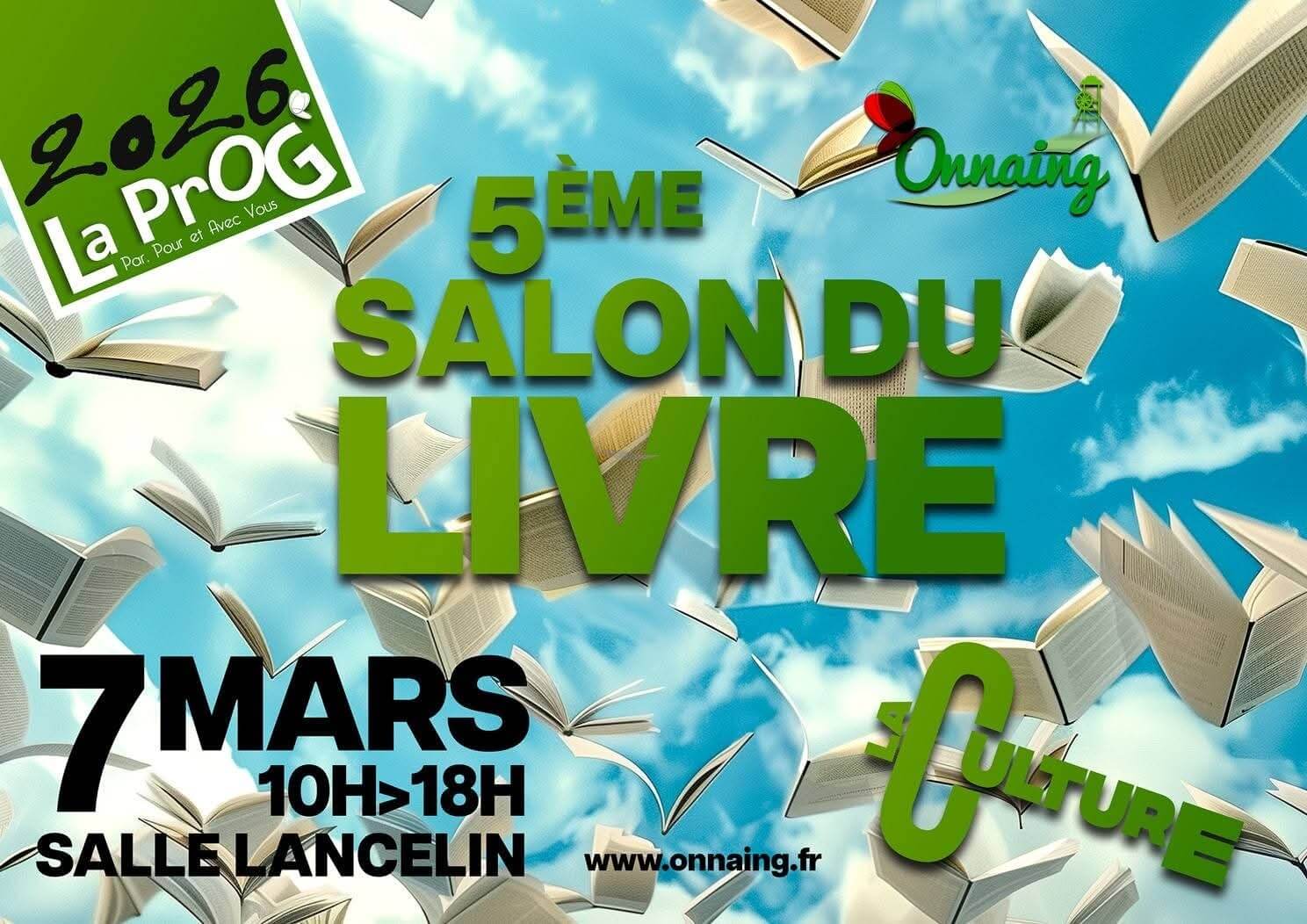 5eme salon du livre à onnaing